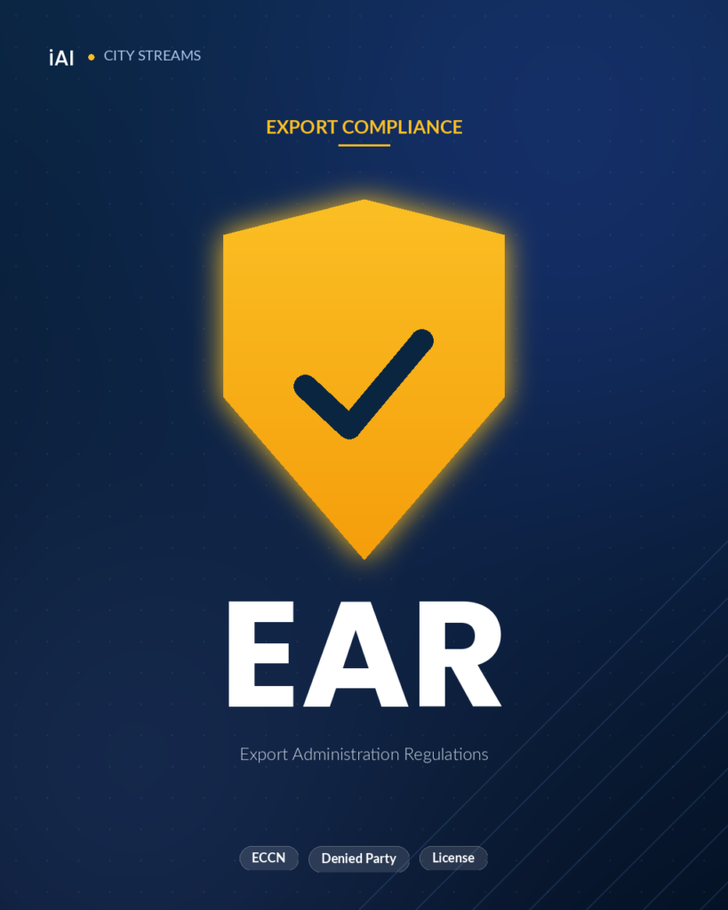 iAI EAR Compliance